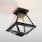 Maxim Lighting Prism 9'' Outdoor Flush Mount, Black 30560CLBK - alternate 2